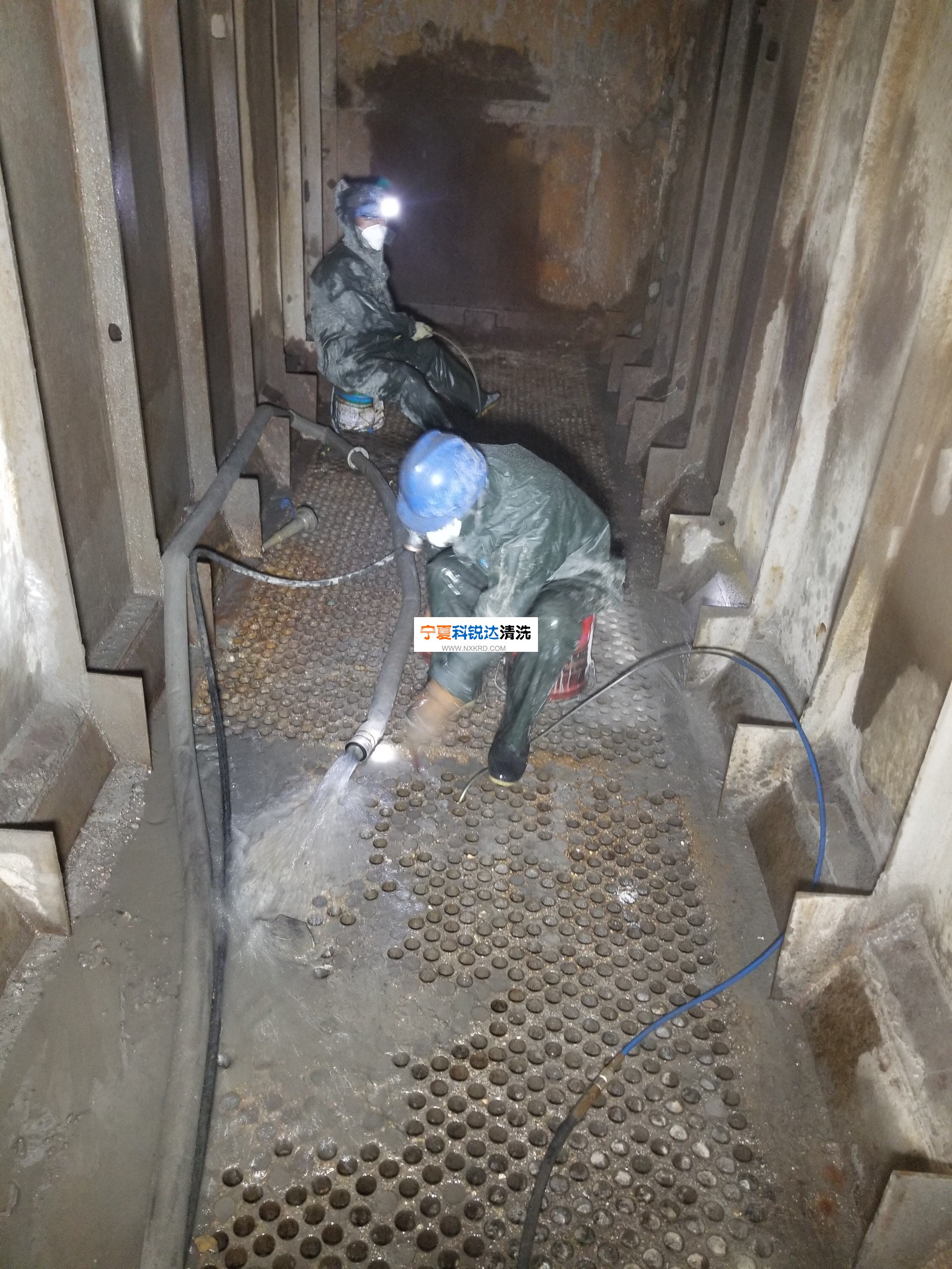 西固热电13号炉空预器清洗
